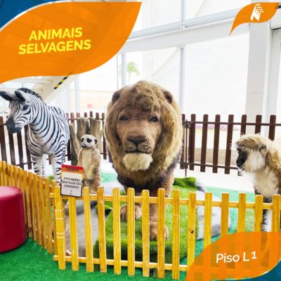 “Animais Selvagens” aqui no Paulista North Way Shopping