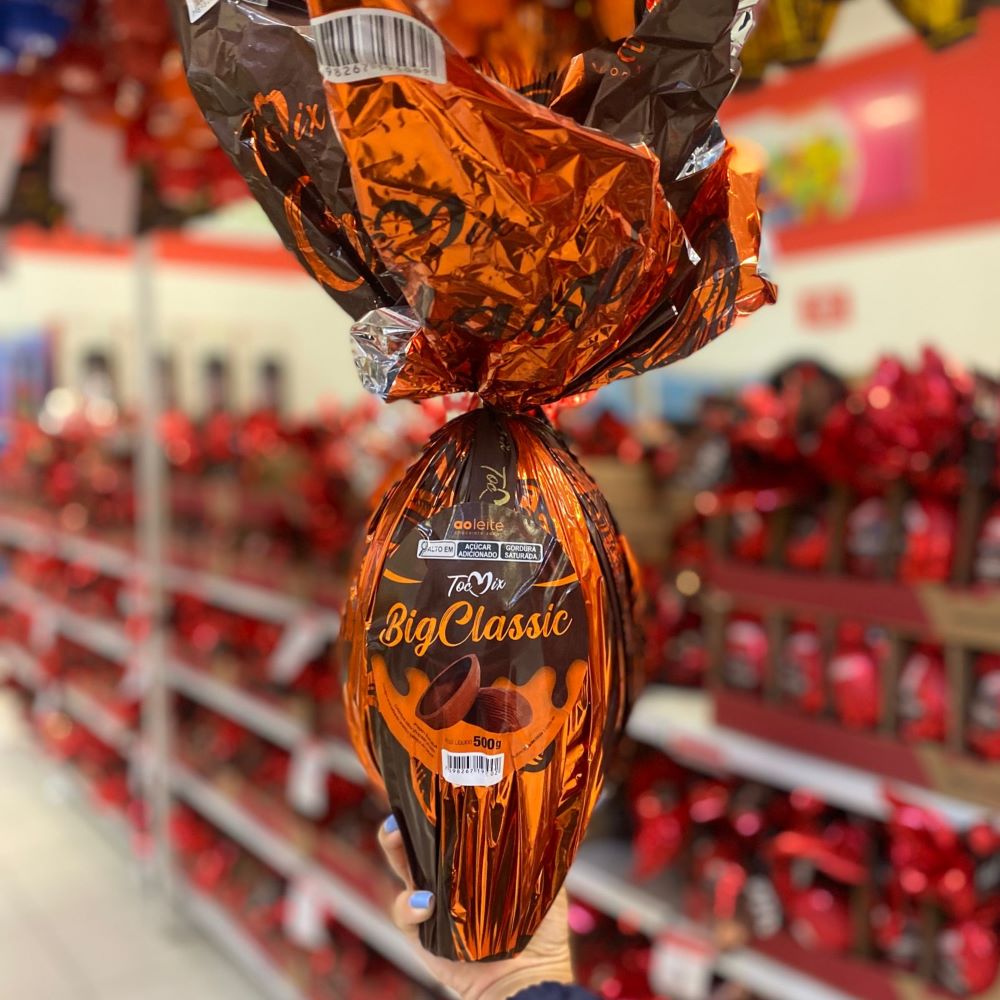 OVO DE PÁSCOA BIG CLASSIC 500G
