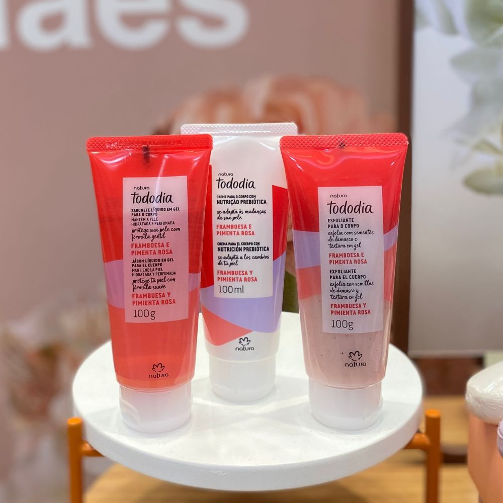 KIT TODO DIA FRAMBOESA E PIMENTA ROSA