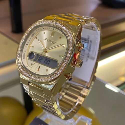 RELÓGIO FASHION FIT SPORTY DOURADO