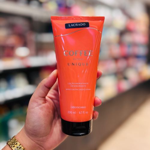 LOÇÃO HIDRATANTE COFFE UNIQUE