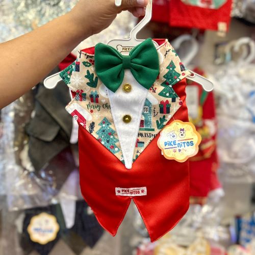 ROUPA NATALINA COM GRAVATA