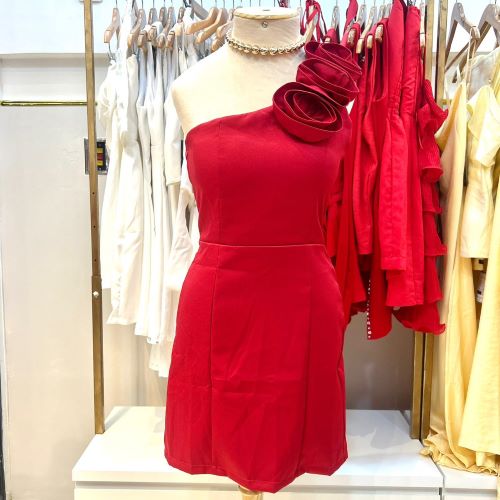 VESTIDO FESTA C/ FLOR