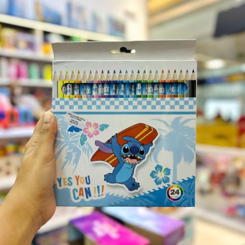 KIT LÁPIS DE COR STITCH
