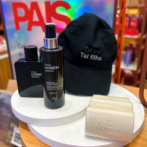KIT NATURA HOMEM IDENTIDAD