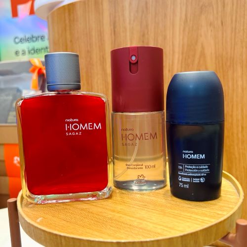 KIT NATURA HOMEM SAGAZ